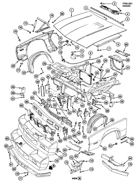 1987 camaro sheet metal|3rd gen Camaro parts catalog.